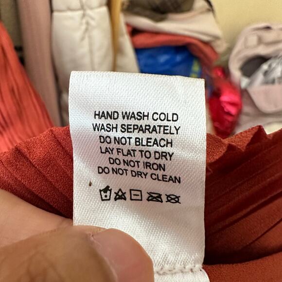 Song of Style Anisah Mini Dress in Chili Red Size Large - Picture 11 of 12